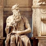 פסל משה מאת מיכלאנג'לו