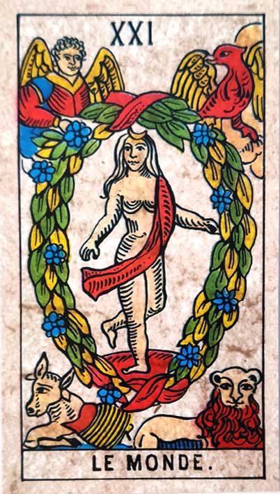 קלף טארוט של מרסיי קלאסי העולם